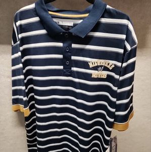 Milwaukee Brewers Polo Shirt Mens XL